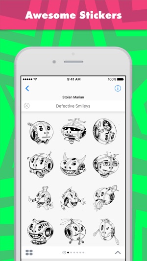 Defective Smileys stickers by Stoian Marian(圖1)-速報App