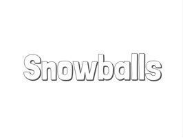 Cat Stickers of the infamous Snowball