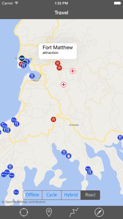 GRENADA – GPS Travel Map Offline Navigator