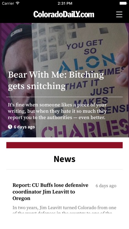 Colorado Daily Mobile Local News for Mobile