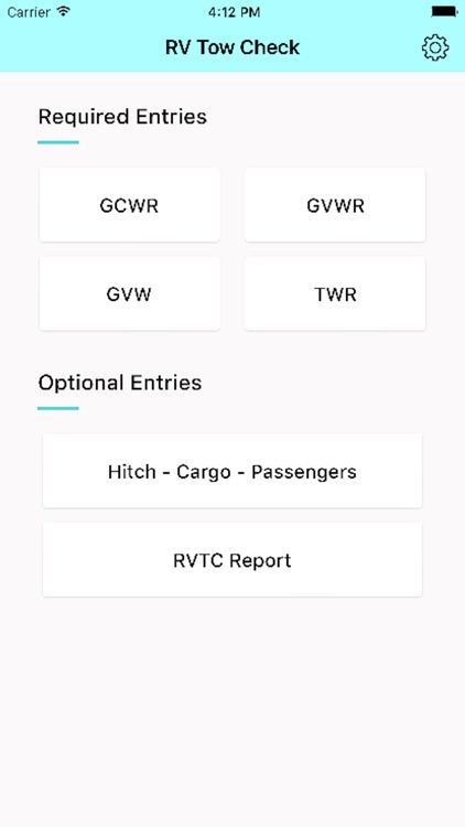 RV Tow Check