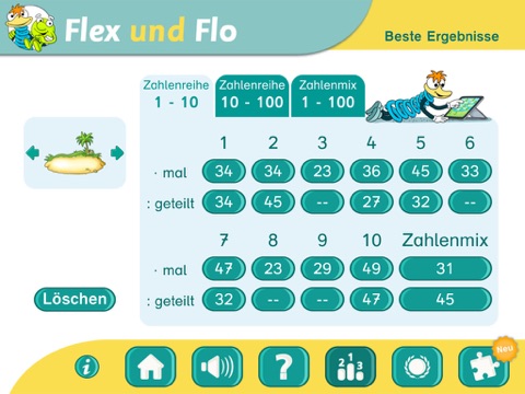 Flex und Flo – Einmaleins trainieren screenshot 2