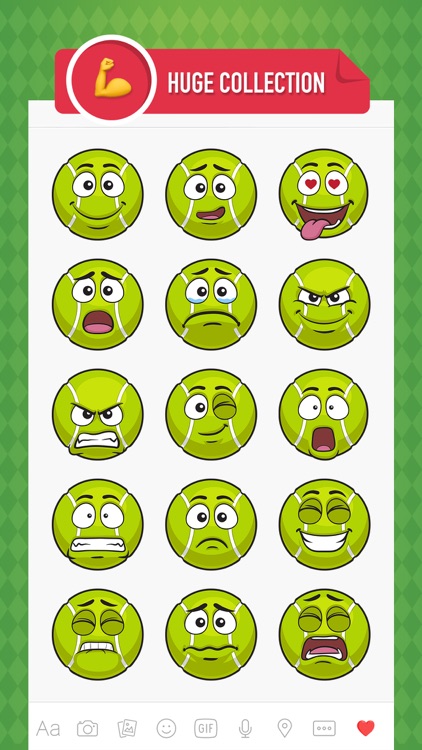 TennisMoji - tennis emoji & stickers keyboard app