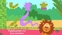 Game screenshot Fun Jungle Animals - Puzzles and Stickers for Kids mod apk