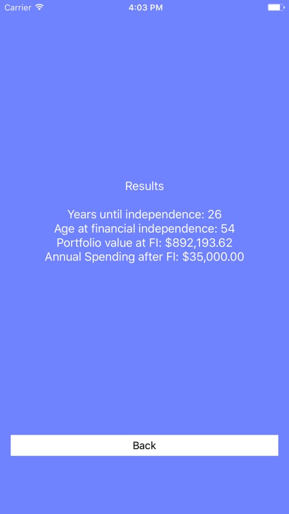 Financial Independence Calculator - Retire Early screenshot-3