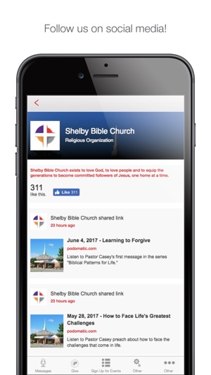 Shelby Bible Church(圖1)-速報App