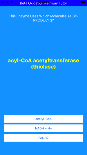 Beta Oxidation Pathway Tutor(圖4)-速報App