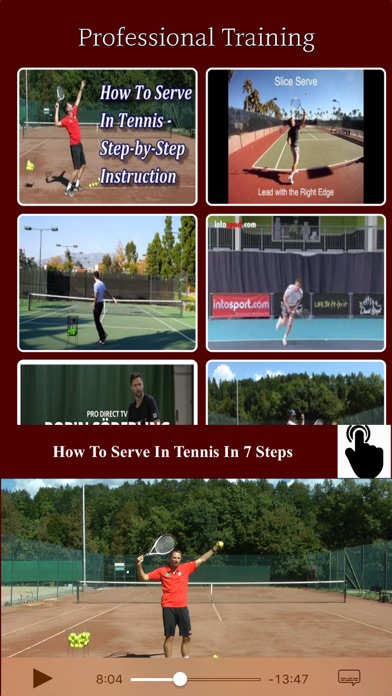 テニスコーチング -  PROのトレーニン... screenshot1
