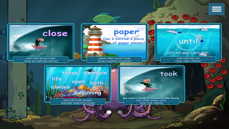 Island Sight Word Videos Set #3