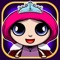 Get this princess game and play mini games with your new virtual friend