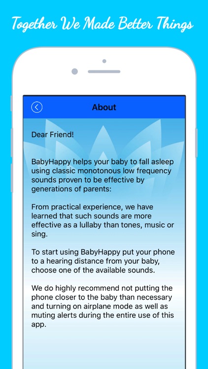 BabyHappy - Deep Relaxation, Brain Development screenshot-3