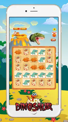 Game screenshot Dinosaur Games Puzzles : Dino Foods Match apk