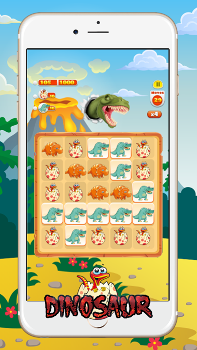 How to cancel & delete Dinosaur Games Puzzles : Dino Foods Match from iphone & ipad 2
