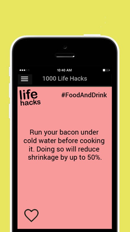 One Thousand Life Hacks