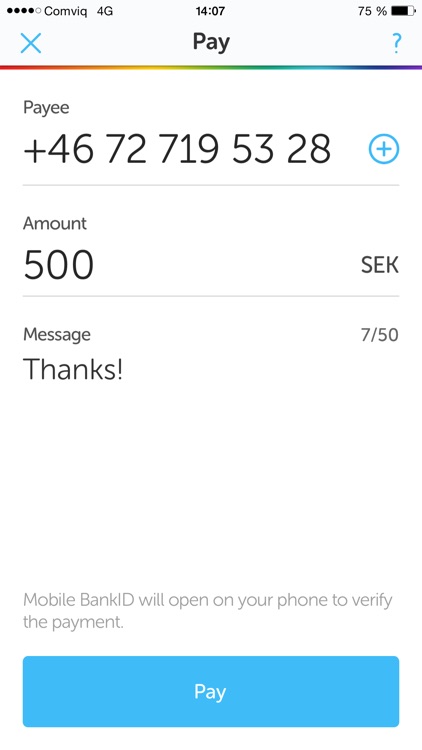 Swish payments