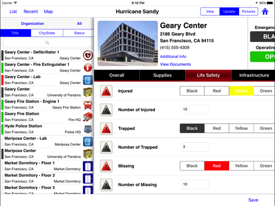 Screenshot #5 pour Crisis360 Emergency Management for iPad