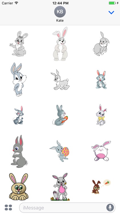 Hares Stickers