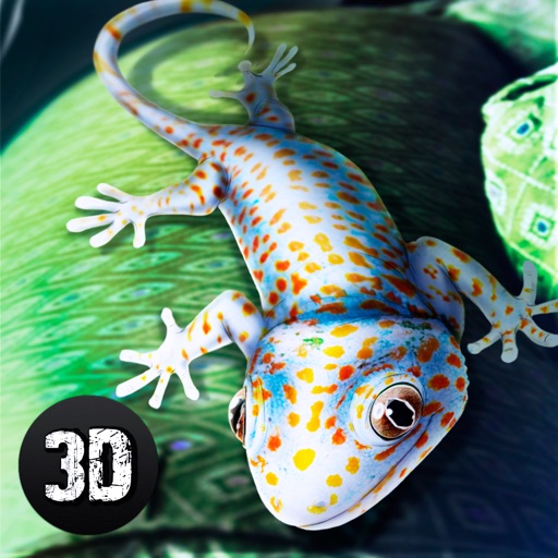 Gecko Lizard Survival Simulator 3D