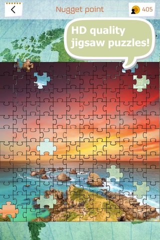 Puzzles - breathtaking sceneries - náhled