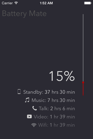 Battery Mate - check your phone's battery on watch screenshot 2