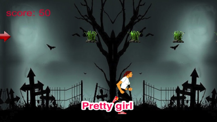 Girl vs Zombie: Running And Chasing