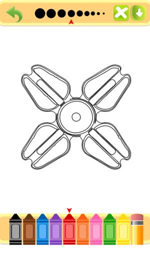 Fidget Spinner Coloring Book(圖3)-速報App