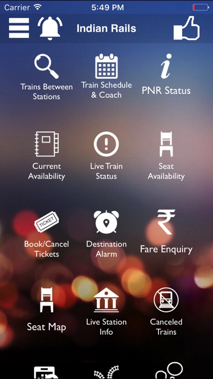 Indian Rail IRCTC, PNR Status