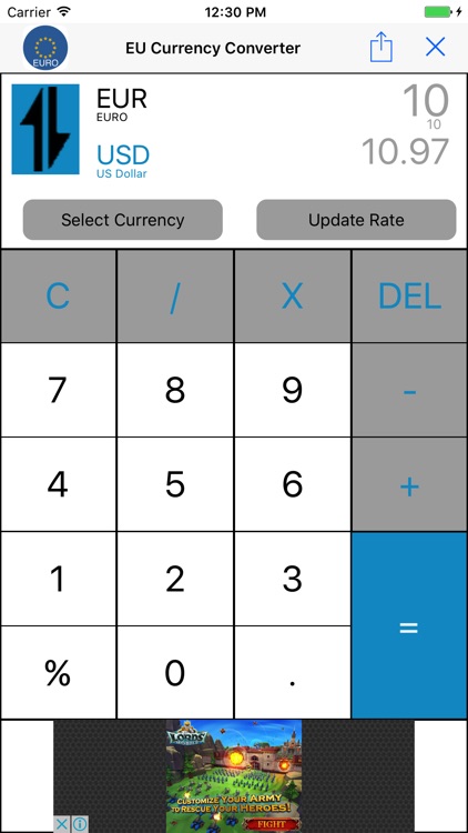 EU Currency Converter