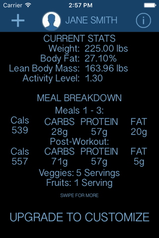 Elite Nutrition Coach screenshot 3