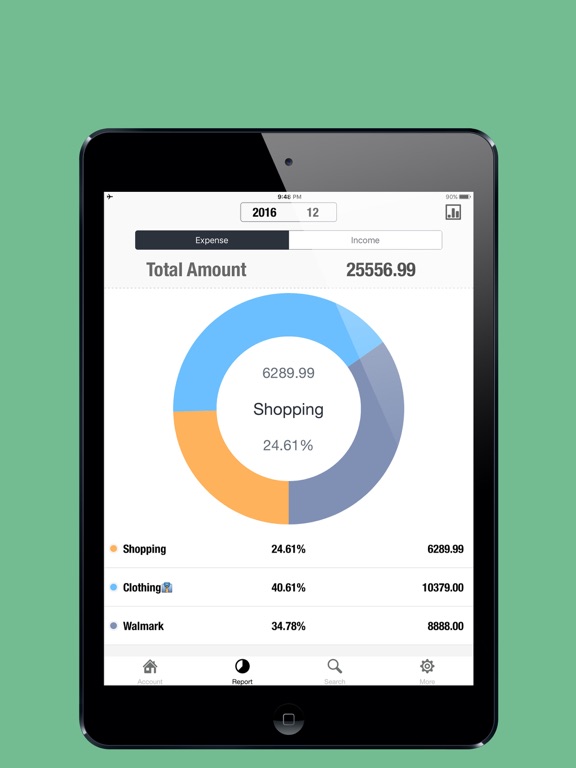 Spending Tracker-Expense, Income & Account Balance screenshot 2