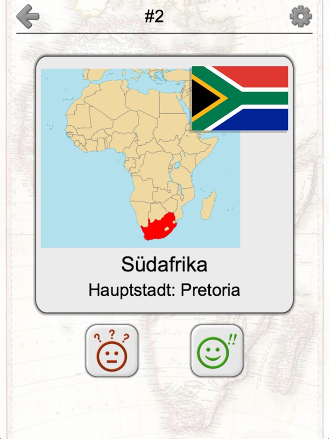 Lander Afrikas Flaggen Und Die Karte Von Afrika Im App Store