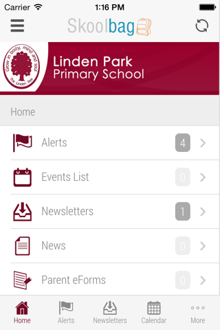 Linden Park PS - Skoolbag screenshot 2