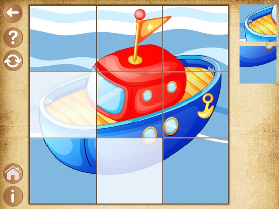 Ships Puzzles - Learning Toddler kids games 2 + screenshot 2