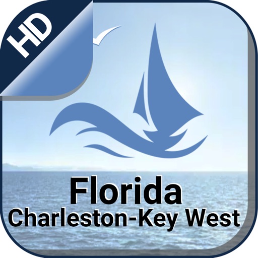 Florida Charleston - Key West offline nautical map
