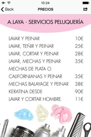 Peluqueria y Estetica A. Laya screenshot 3