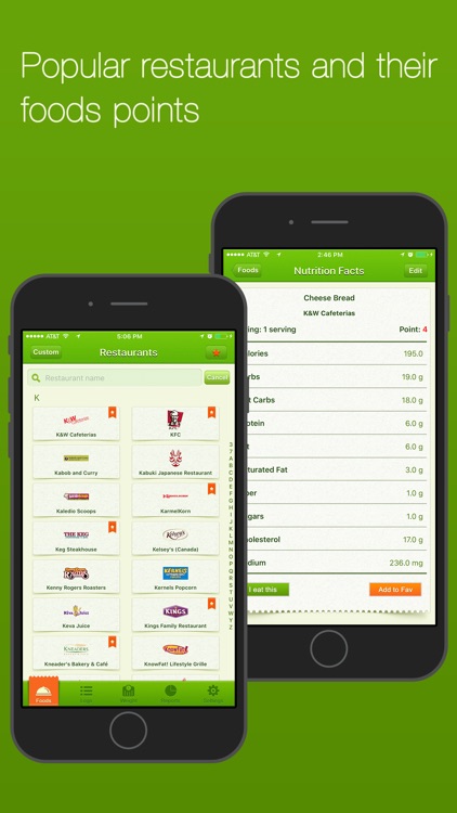 Restaurant Points Tracker Pro - Food Score Counter