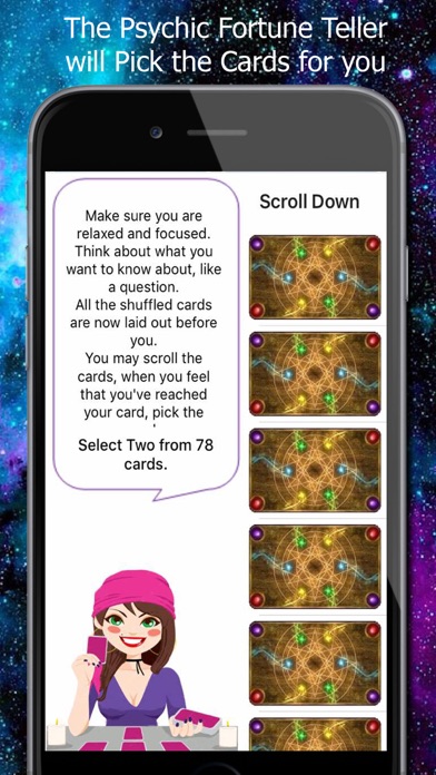 How to cancel & delete Tarot Cards Spread Reading Fortune Teller from iphone & ipad 1