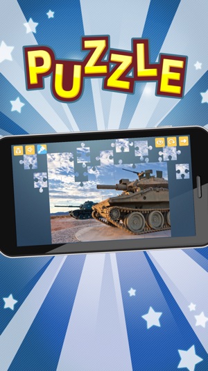 Military Tank Jigsaw Puzzles HD