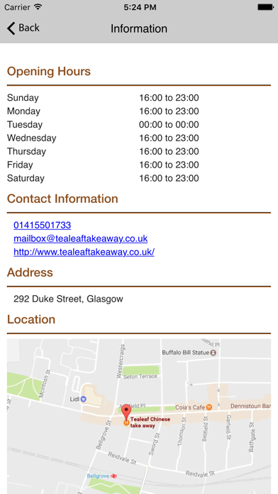 How to cancel & delete Tea Leaf Glasgow from iphone & ipad 3