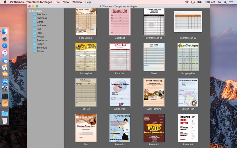 ZZThemes - Templates for Pages thumbnail 2