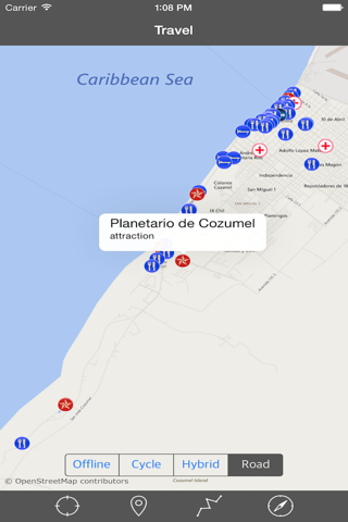 COZUMEL ISLAND – GPS Travel Map Offline Navigator screenshot 4