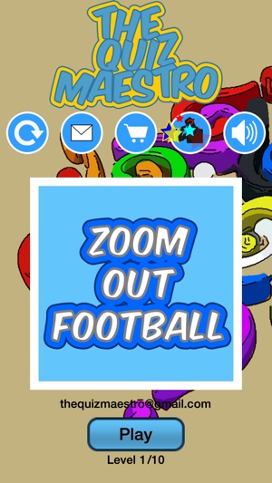 Zoom Out American Football Game Quiz Mae