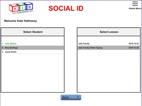 KIS Social ID screenshot 2