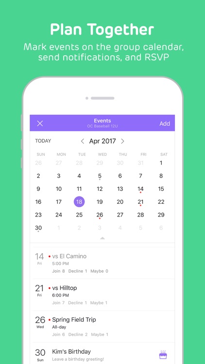 BAND - Organize your groups screenshot-4
