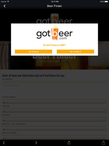 gotbeer.com screenshot 2