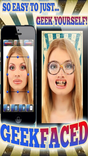 GeekFaced - The Geeky Nerd Photo FX Face Booth(圖1)-速報App