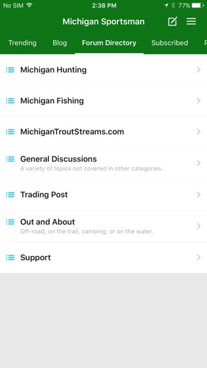 Michigan Sportsman Forum(圖1)-速報App