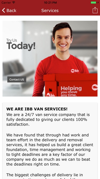 IBB Van Services