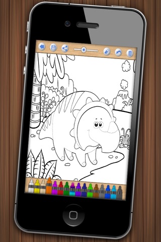 Dinosaurs to paint – magical coloring book - PRO screenshot 4