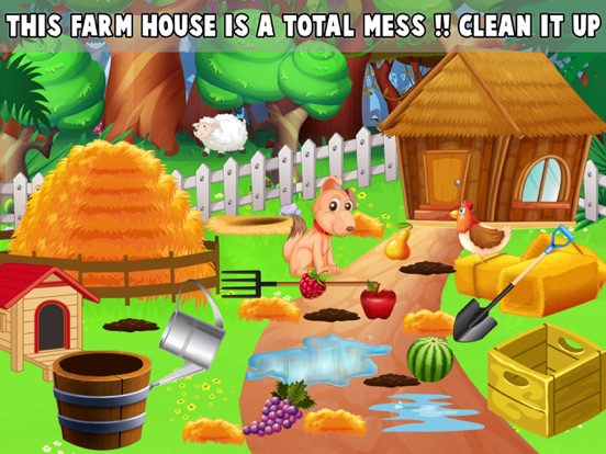 Messy Farm Cleanup Game screenshot 2
